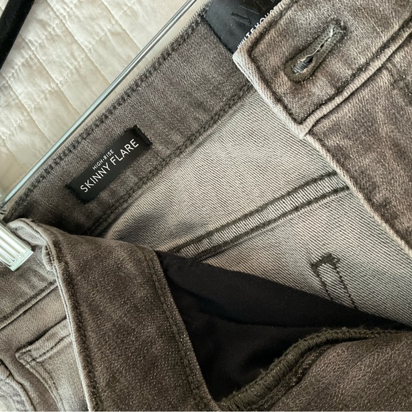 White House Black Market Gray Straight Leg Jeans - Picture 10 of 10